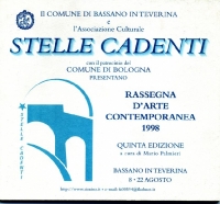 1998 Bassano in Teverina VT -Stelle Cadenti Rassegna d'Arte Contemporanea